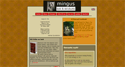 Desktop Screenshot of mingusbok.se