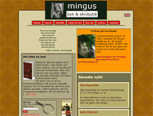 Tablet Screenshot of mingusbok.se